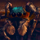 Orlando Jones' Anansi character on American Gods transforms into his true form as a Spider-headed deity.